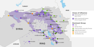 ISIS has lost over a quarter of its territory in recent months